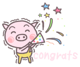 My cute piggy sticker #7718180