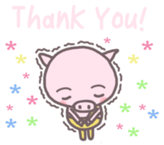 My cute piggy sticker #7718181