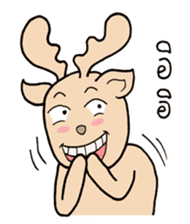 Happy Gay Deer (THAI) sticker #7718429