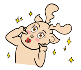 Happy Gay Deer (THAI) sticker #7718435