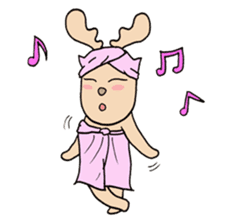 Happy Gay Deer (THAI) sticker #7718436