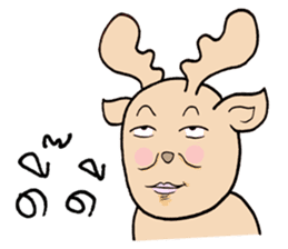 Happy Gay Deer (THAI) sticker #7718446