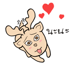 Happy Gay Deer (THAI) sticker #7718452