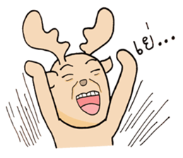 Happy Gay Deer (THAI) sticker #7718453
