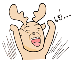 Happy Gay Deer (THAI) sticker #7718453