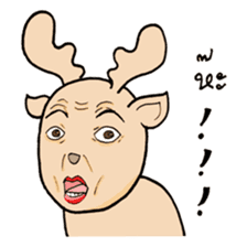 Happy Gay Deer (THAI) sticker #7718456