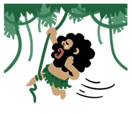 primitive man first sticker #7719108