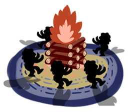 primitive man first sticker #7719116