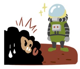 primitive man first sticker #7719124