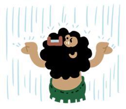 primitive man first sticker #7719134