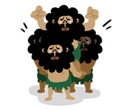 primitive man first sticker #7719142