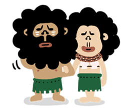 primitive man first sticker #7719144