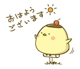 Piyo Piyo Pudding sticker #7719788