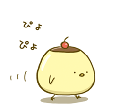 Piyo Piyo Pudding sticker #7719789