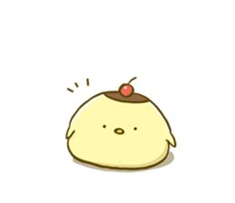 Piyo Piyo Pudding sticker #7719791