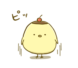 Piyo Piyo Pudding sticker #7719792