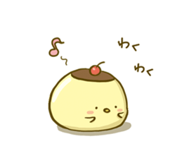 Piyo Piyo Pudding sticker #7719795