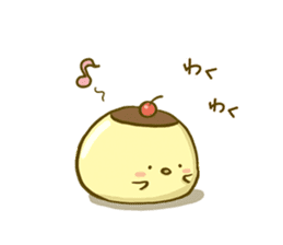 Piyo Piyo Pudding sticker #7719795