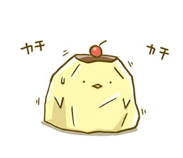 Piyo Piyo Pudding sticker #7719802