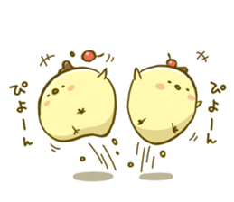 Piyo Piyo Pudding sticker #7719804