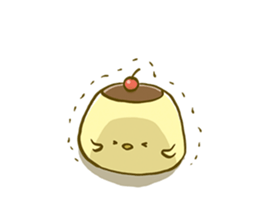Piyo Piyo Pudding sticker #7719809