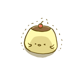 Piyo Piyo Pudding sticker #7719809
