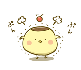 Piyo Piyo Pudding sticker #7719810