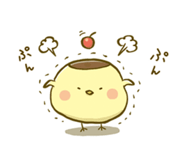 Piyo Piyo Pudding sticker #7719810