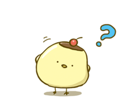 Piyo Piyo Pudding sticker #7719811