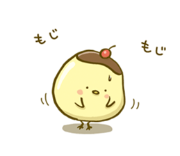 Piyo Piyo Pudding sticker #7719813
