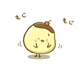 Piyo Piyo Pudding sticker #7719813