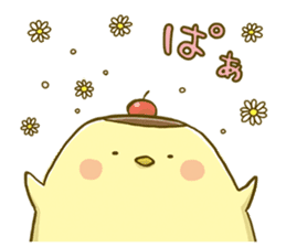 Piyo Piyo Pudding sticker #7719814