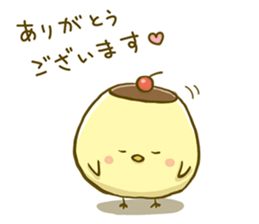Piyo Piyo Pudding sticker #7719815
