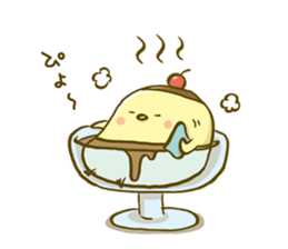 Piyo Piyo Pudding sticker #7719816