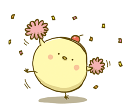 Piyo Piyo Pudding sticker #7719819