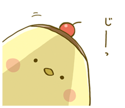 Piyo Piyo Pudding sticker #7719821