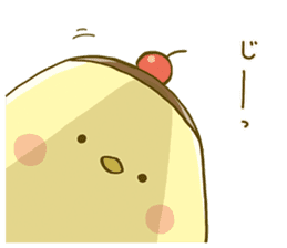 Piyo Piyo Pudding sticker #7719821
