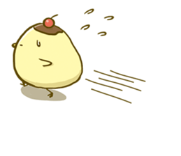 Piyo Piyo Pudding sticker #7719822
