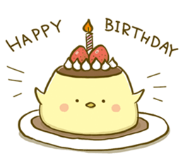 Piyo Piyo Pudding sticker #7719824