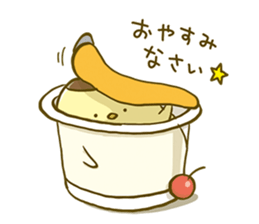 Piyo Piyo Pudding sticker #7719826