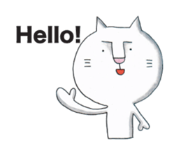 Cat talks message 3. sticker #7720271