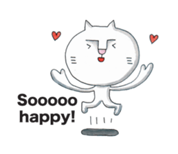 Cat talks message 3. sticker #7720273