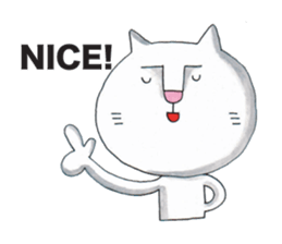 Cat talks message 3. sticker #7720274