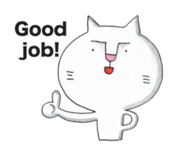 Cat talks message 3. sticker #7720278