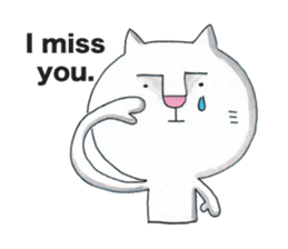 Cat talks message 3. sticker #7720281