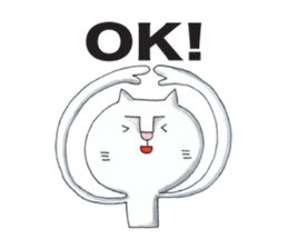 Cat talks message 3. sticker #7720282