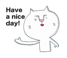 Cat talks message 3. sticker #7720286