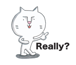 Cat talks message 3. sticker #7720287