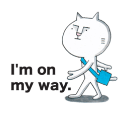 Cat talks message 3. sticker #7720292