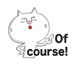 Cat talks message 3. sticker #7720301